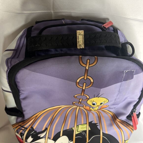 SPRAYGROUND TWEETY VS SYLVESTER (DLXR) - Looney Tunes Bag - Limited Edition - Picture 2 of 11